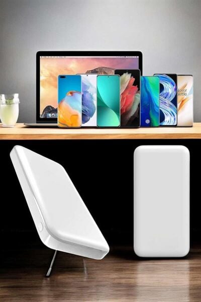 5000 Mah İOS Uyumlu Magsafe Kablosuz Şarj Hızlı Şarj Desteği - Lisinya