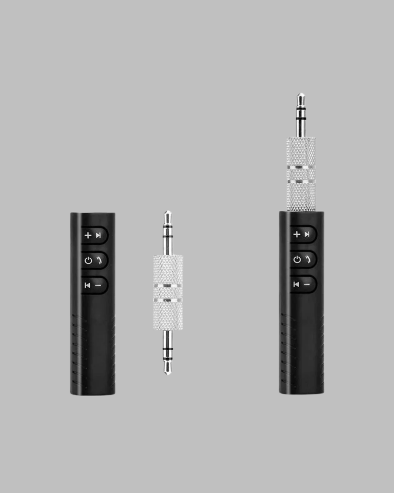 Mini Bluetooth Ses Alıcısı 3.5mm Girişli Kablosuz Müzik Adaptörü - Lisinya
