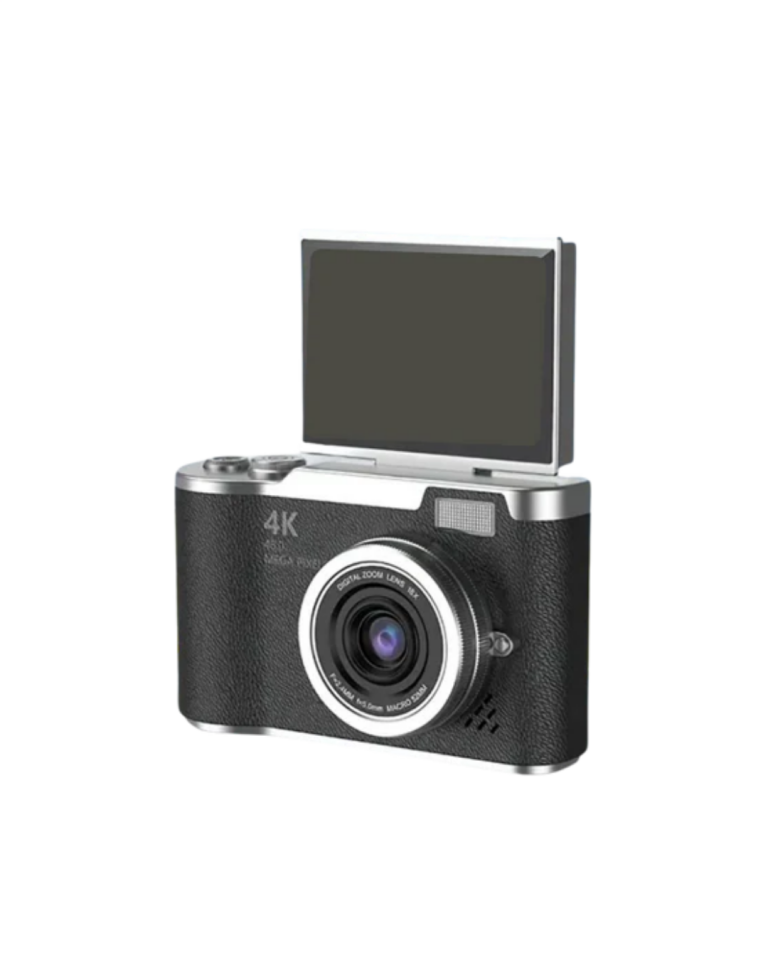 48 MP 4K Dijital Kamera 8X Zoom ve 180 Derece Ekran Yeni Başlayanlar İçin Uygun - Lisinya