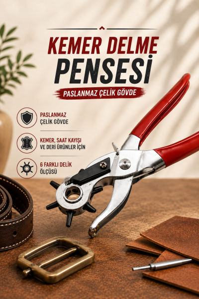 Kemer Delme Pensesi Paslanmaz Çelik Gövde - Lisinya