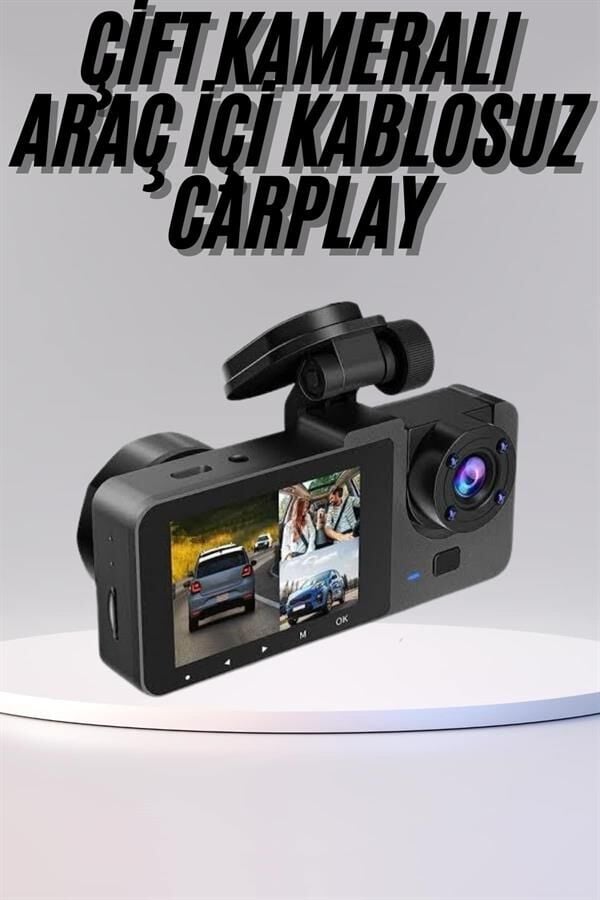 DVR Araç İçi Kamera Hareket Algılayabilen 1080P CarPlay Video Kaydedici - Lisinya