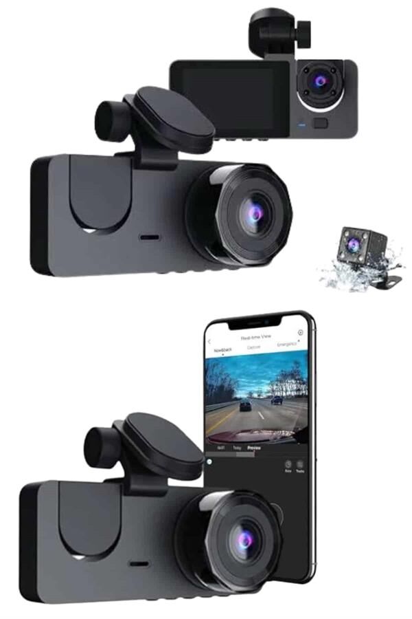 CarPlay Fotoğraf ve Video Kaydedici Araç İçi Kamera Ekranlı - Lisinya