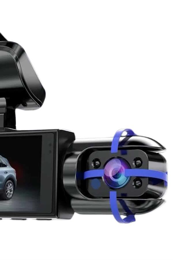Araç İçi Full Hd Kamera Ön ve Arka Kameralı Ekranlı Araç Kamerası - Lisinya