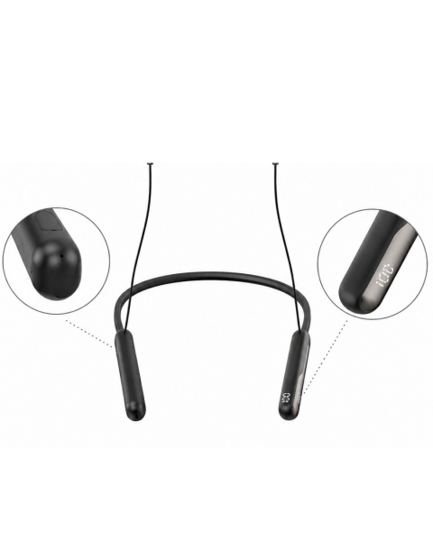 Boyun Askılı Bluetooth Kulaklık Extra Bass ve Ses Değiştirme Modlu - Lisinya