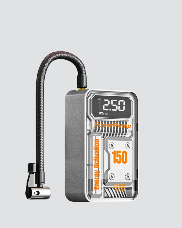 Taşınabilir Kablosuz Hava Pompası – 150 PSI Güçlü Basınç ve 6000mAh Şarjlı - Lisinya