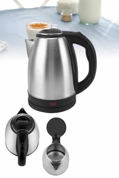 Yeni Nesil Saplı Uzun Ömürlü Paslanmaz Çelik Su Isıtıcı Kettle - Lisinya