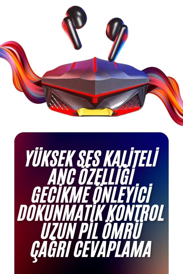 Bluetooth Kulaklık HD Ses Kaliteli Işıklı Metal Kasa Ios Android Uyumlu Mikrofonlu - Lisinya