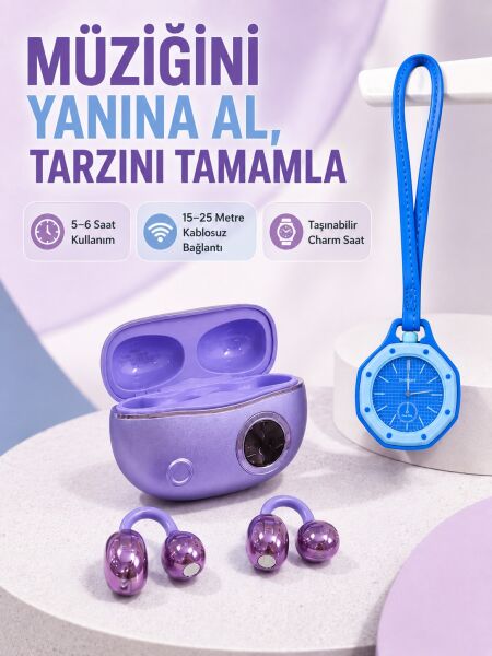 Kablosuz Stereo Kulaklık ve Mavi Askılı Çanta Saati İkili Fırsat Paketi – Günlük Kullanım Kablosuz Stereo Kulaklık ve Mavi Askılı Çanta Saati İkili Fırsat Paketi - Lisinya