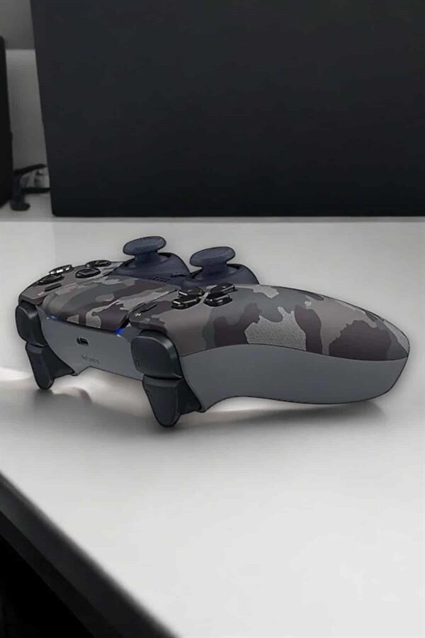 PS4 Oyun Kolu Kamuflaj Desenli Joystick - Lisinya