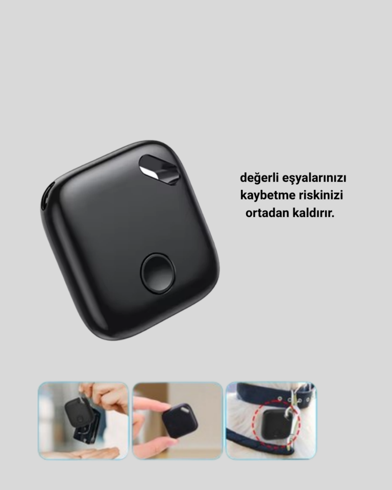 Akıllı Takip Aleti iOS Uyumlu ve Bluetooth Bağlantılı - Lisinya