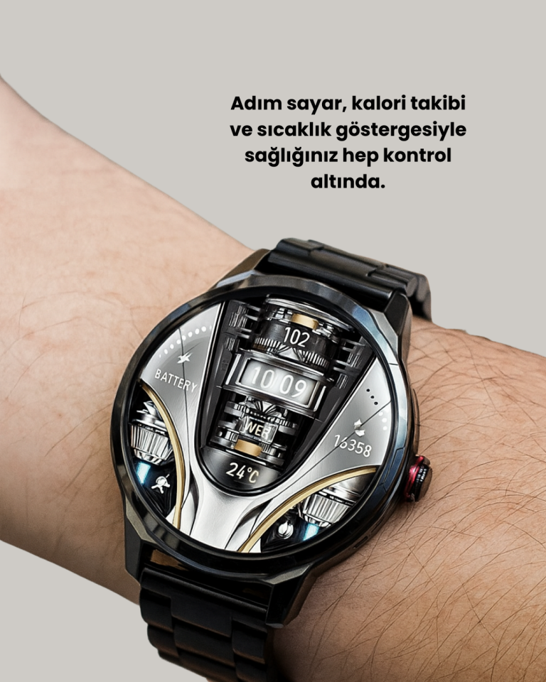 IP68 Su Toz Dirençli SW80 Akıllı Saat Android iOS Uyumlu