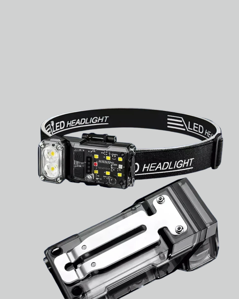 Kamp ve Outdoor İçin LED Far 10 Saat Pil Sensörlü Manyetik - Lisinya