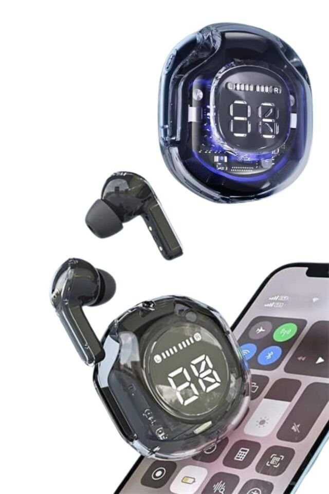 Ultrapods Led Göstergeli Oyuncu Kulaklığı ANC Destekli Bluetooth 5.3 - Lisinya