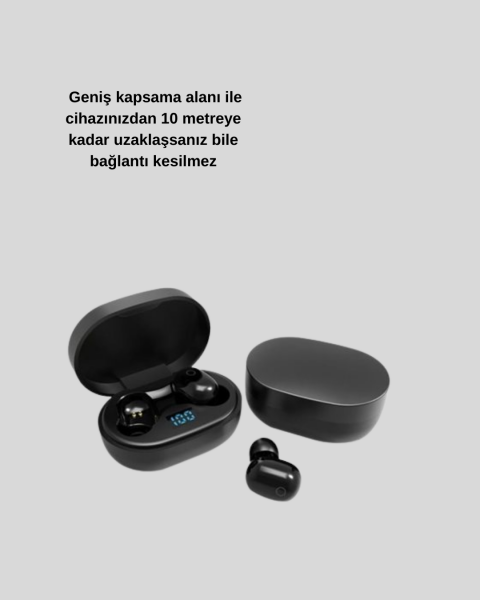 Titanyum Hoparlörlü Kablosuz Bluetooth Kulaklık Yeni Nesil - Lisinya