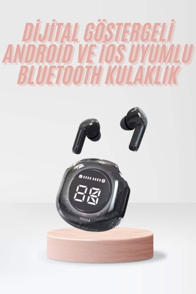 Yeni Nesil Bluetooth Kulaklık Dijital Göstergeli Gaming Dokunmatik 5.3 Kablosuz - Lisinya