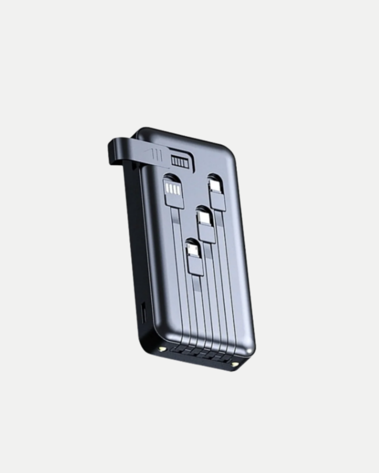 Powerbank 20000 mAh LED Fenerli ve Çoklu Güvenlik Korumasına Sahip - Lisinya
