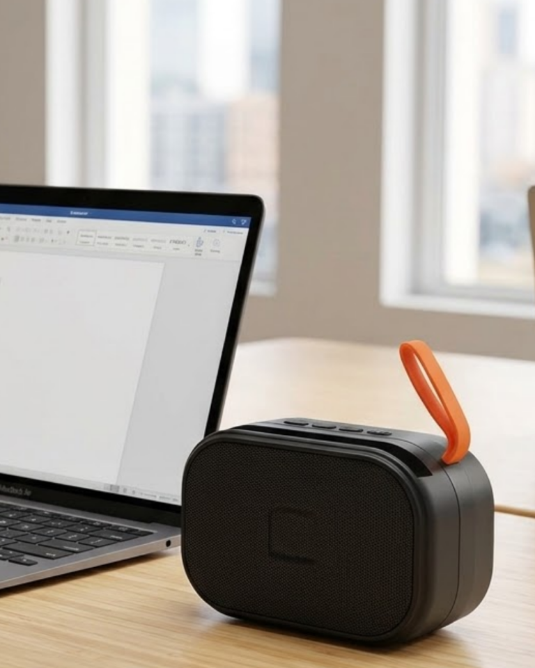 Mini Kablosuz Ses Bombası Bluetooth USB Girişli Hoparlör - Lisinya