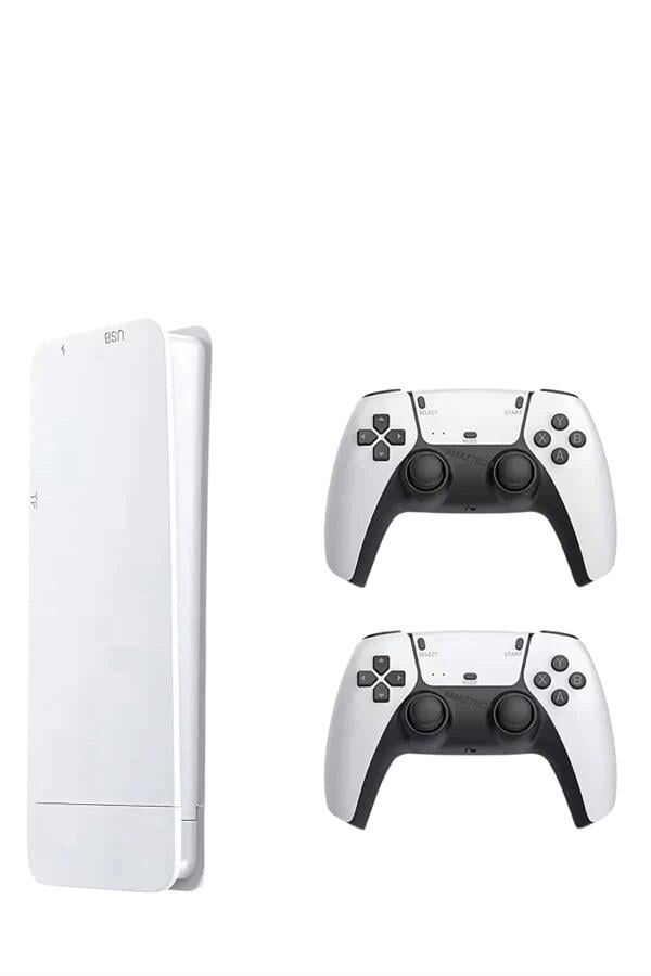 Game Box 3D Çift Oyun Kollu 4K HD Ekran 20000'den Fazla Oyun Seçeneği 2.4G Kablosuz - Lisinya