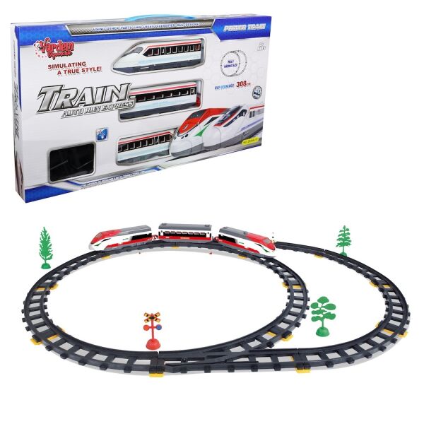 Tren Seti 40 Parça Express Tren 308 cm Ray - 2934A-11 (Lisinya)