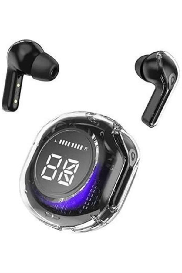 YamanHobi Bluetooth 5.3 Kulaklık ENC Mikrofonlu LED Göstergeli