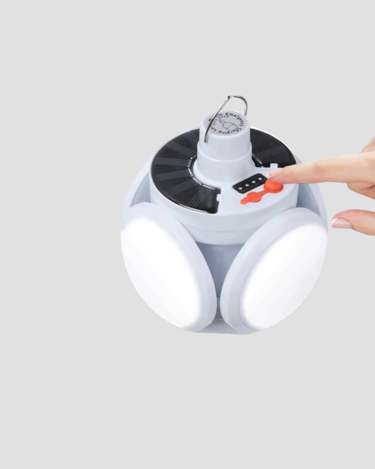 Pratik Katlanabilir Solar LED Aydınlatma Lambası - Lisinya
