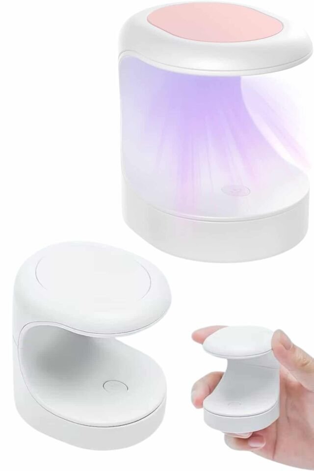Kalıcı Oje Kurutucu Mini UV Işınlı Taşınabilir Hızlı ve Pratik Oje Kurutucu - Lisinya