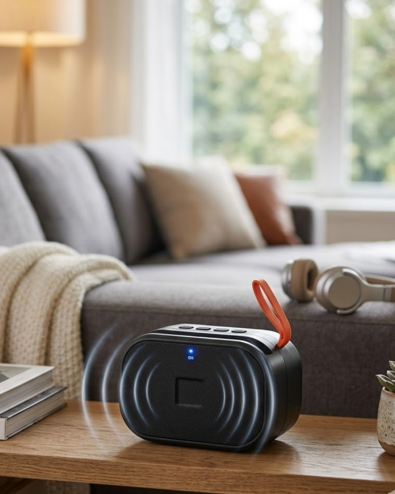 Taşınabilir Kablosuz Bluetooth Hoparlör USB TF Kart Destekli Ses Sistemi - Lisinya