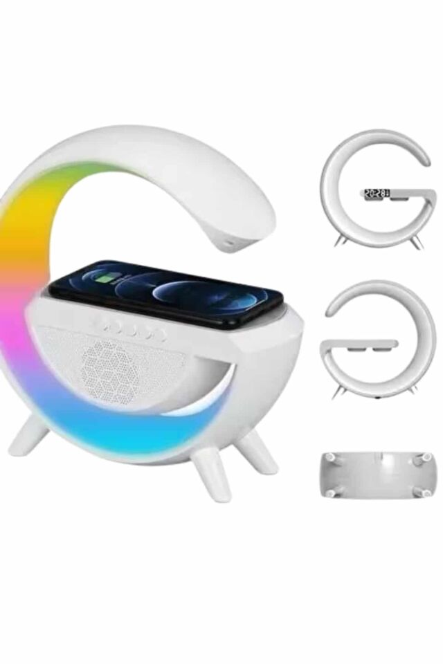 Yeni Nesil Bluetooth Hoparlör Speaker 5.0 Taşınabilir G Şeklinde Powerbankli - Lisinya