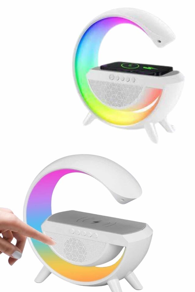 Yeni Nesil Bluetooth Hoparlör Speaker 5.0 Taşınabilir G Şeklinde Powerbankli - Lisinya
