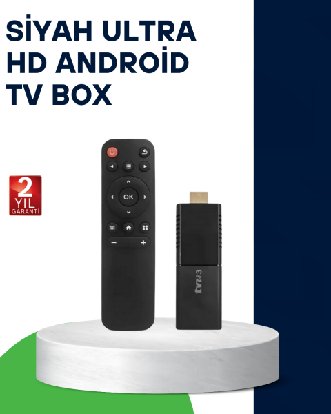 4K Ultra HD Android TV Stick – Tak Çalıştır Akıllı TV Cihazı