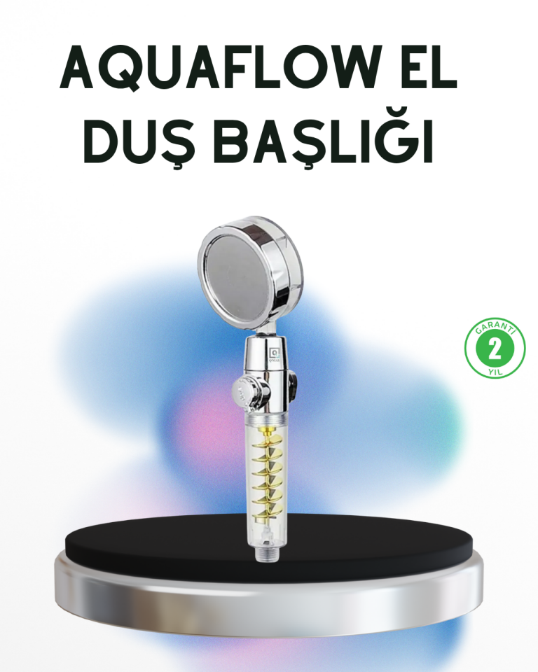 Start Stop Kontrollü El Duşu – Basınçlı, Su Tasarruflu, Sağanak Yağmur Deneyimi - Lisinya