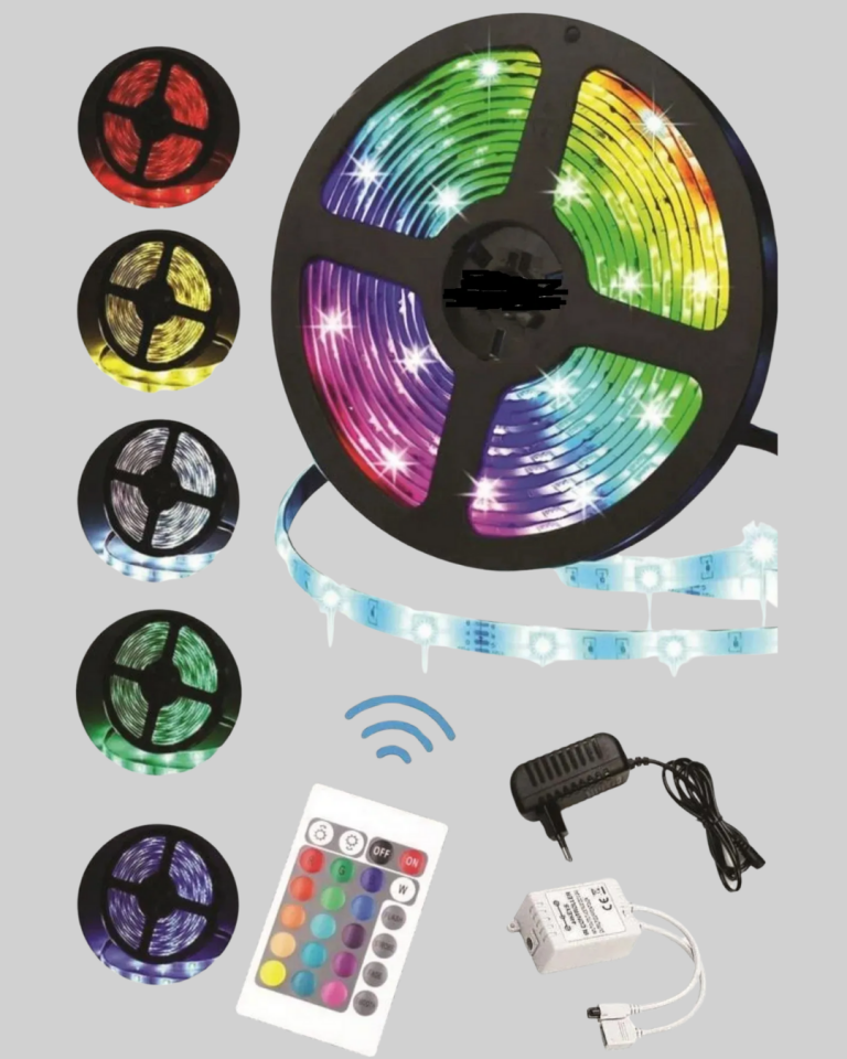 5 Metre Kumandalı Su Geçirmez Şerit LED - Lisinya