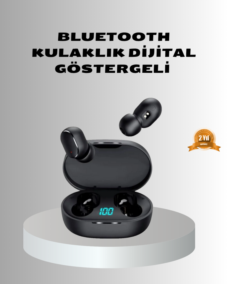 YamanHobi ANC Özellikli Bluetooth Kulaklık Suya Dayanıklı Kablosuz Kulak İçi Kulaklık