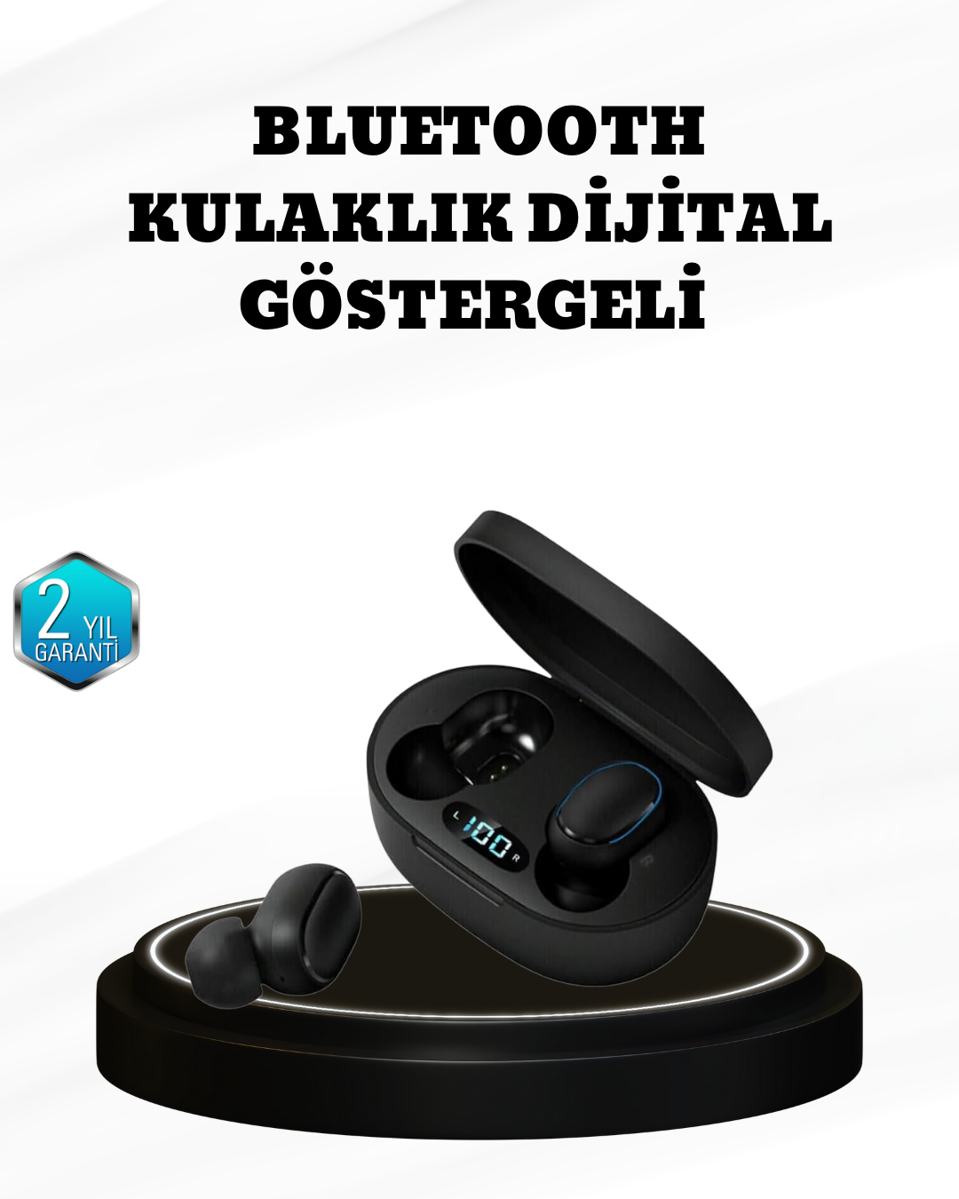 YamanHobi Bluetooth Kulaklık ANC Destekli Kablosuz Kulak İçi Kulaklık Mikrofonlu