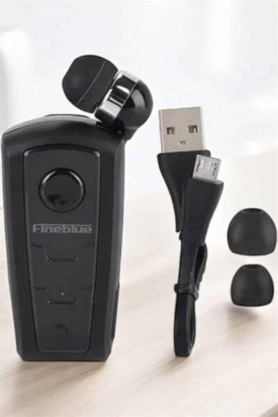 Tüm Telefonlara Uyumlu Mikrofonlu Titreşimli Makaralı Bluetooth Kulakiçi Kulaklık - Lisinya