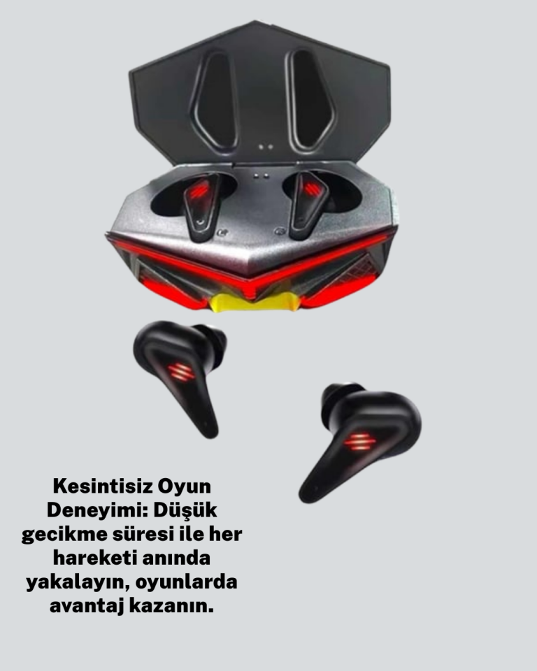 Kablosuz Gaming Kulaklık Gürültü Önleyici Mikrofonlu - Lisinya