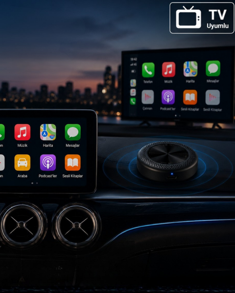 4GB 64GB CarPlay Android Auto Destekli 4G Sim Kartlı Akıllı Multimedya Kutusu - Lisinya