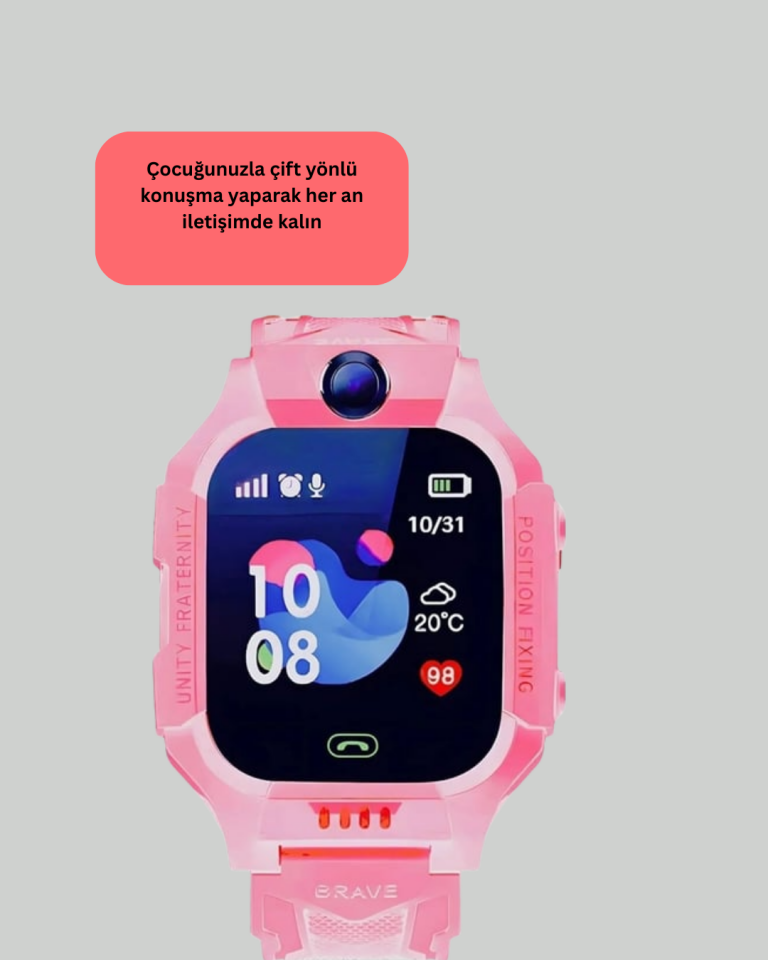 S10 AKILLI SAAT PEMBE -YamanHobi