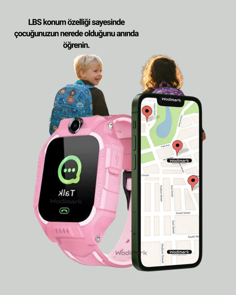S10 AKILLI SAAT PEMBE -YamanHobi