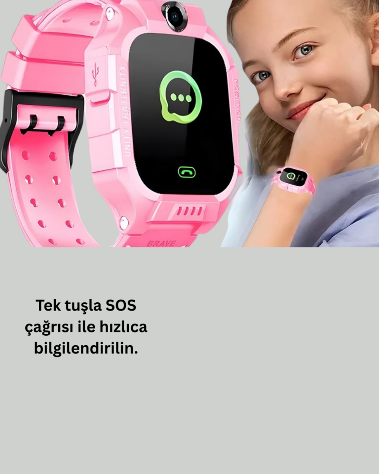 S10 AKILLI SAAT PEMBE -YamanHobi
