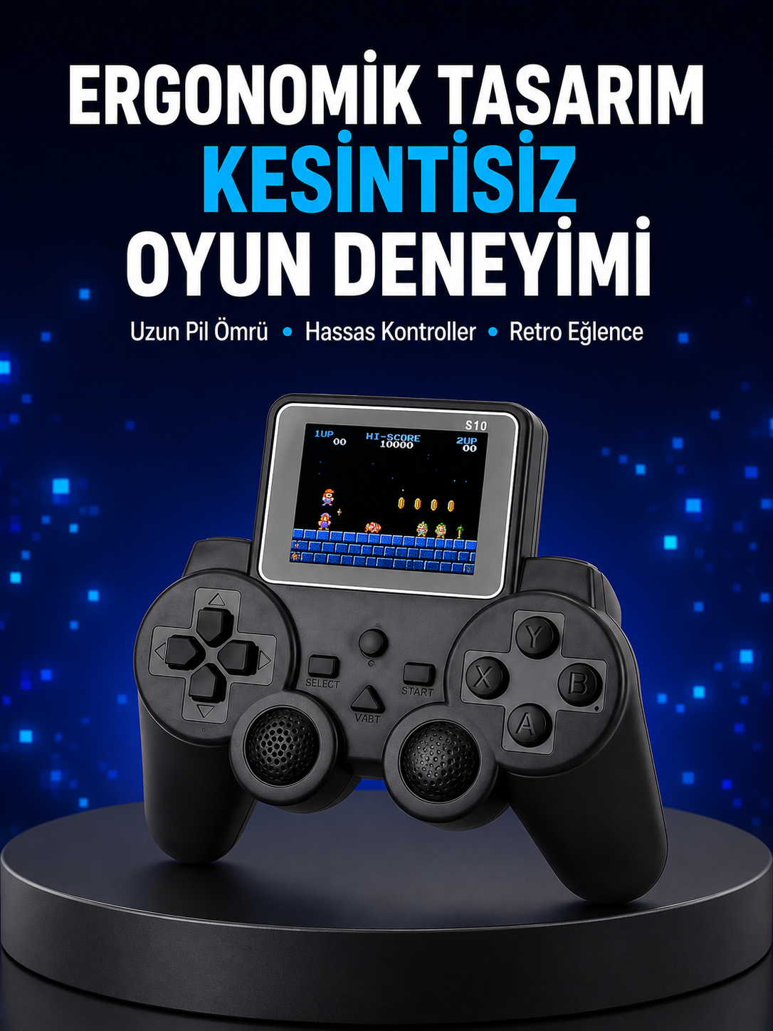 2025 S10 Gamepad 520 Klasik Retro Oyunlu TV Bağlantılı A Kalite Orijinal Yeni Nesil - Lisinya