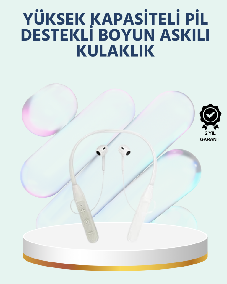 Hızlı Bağlantı ve Güçlü Ses Kalitesi Bluetooth Kulaklık - Lisinya