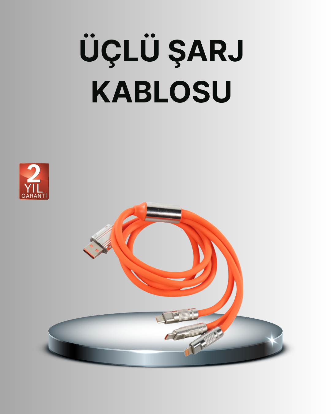 YamanHobi USB Hızlı Şarj Kablosu Data ve Şarj Kablosu