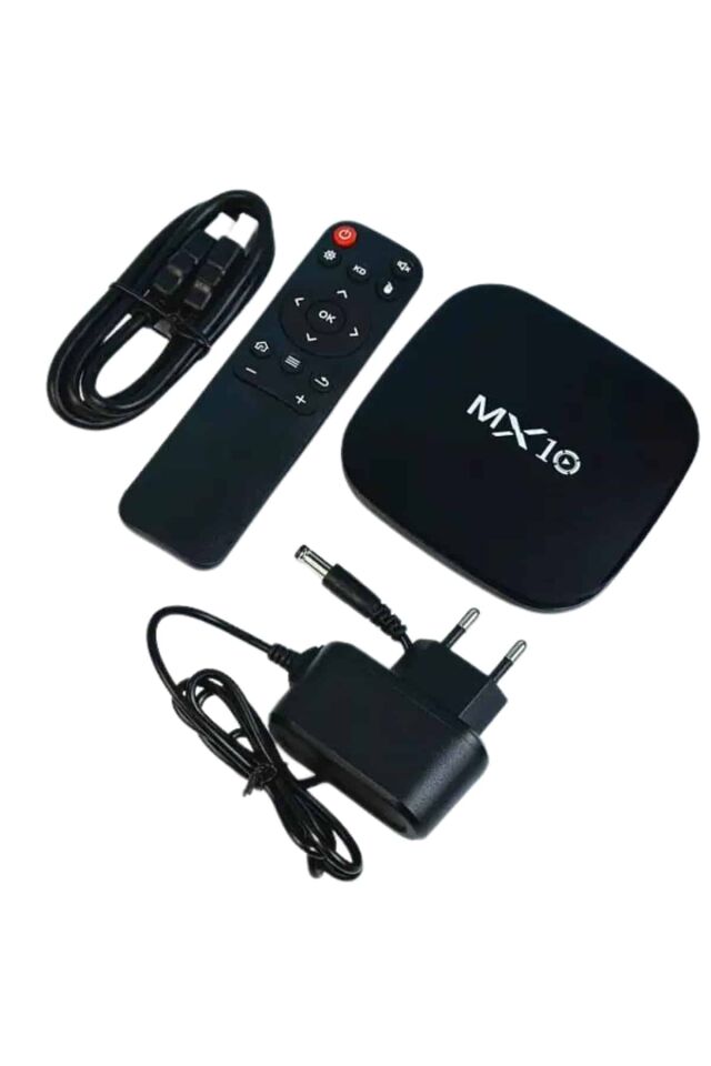 Mx Box Android Tv Media Sound 4K Ultra HD Görüntü Kaliteli - Lisinya