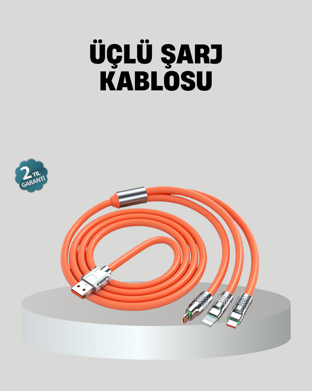 YamanHobi USB Hızlı Şarj Kablosu Data ve Şarj Kablosu Dayanıklı Güçlendirilmiş Tasarım