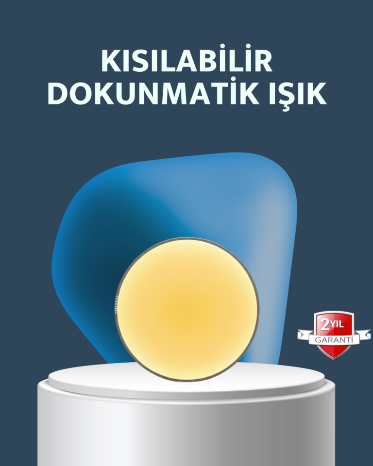 Hareket Sensörlü USB Şarjlı LED Gece Lambası Enerji Tasarruflu - Lisinya