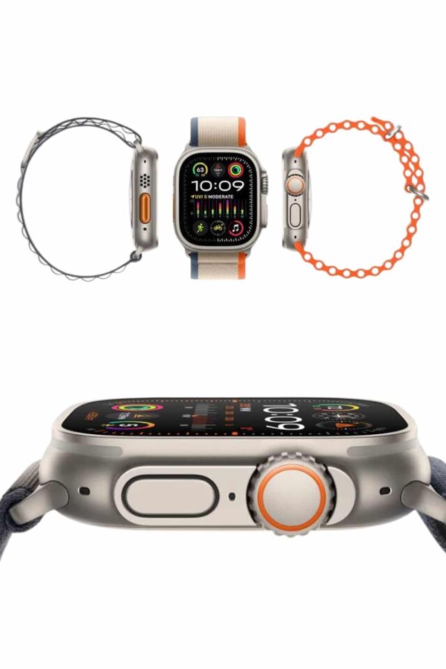 49mm Akıllı Saat Amoled Ekranlı Kadın Erkek Kol Saati Plastik Kordon - Lisinya