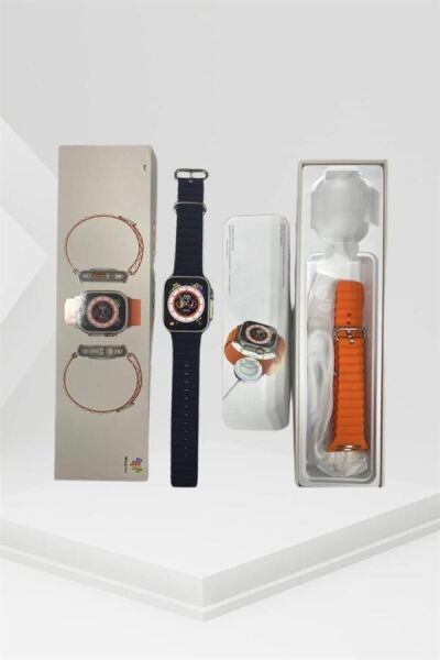 Akıllı Saat Android ve İOS Uyumlu 49 MM NFC Özelliği GPS Takibi Yeni Nesil - Lisinya