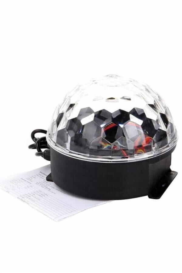 Disko Topu Renkli Işıklı Lazer Parti Bluetooth Bağlantılı Led Küre - Lisinya