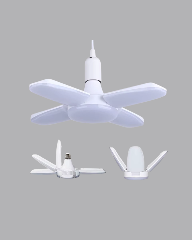 Tasarruflu Pervane LED Ampül 4 Kollu 60 Watt Geniş Alan Aydınlatma - Lisinya